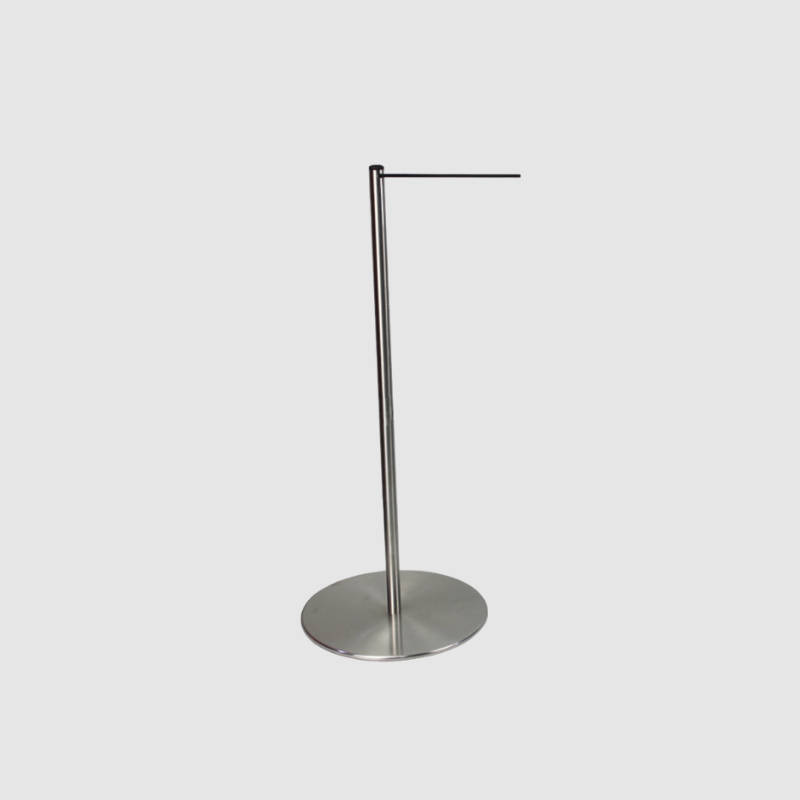 Brushed Silver Stylish Museum Stanchion