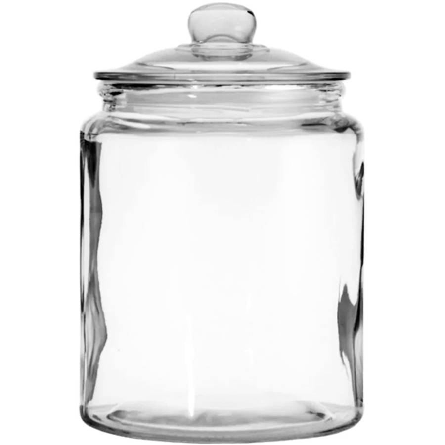 Large Glass Cookie Jar, 4.8L