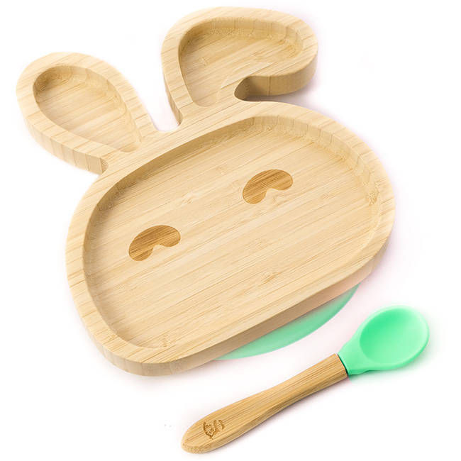 3 Division Children's Bunny Plate