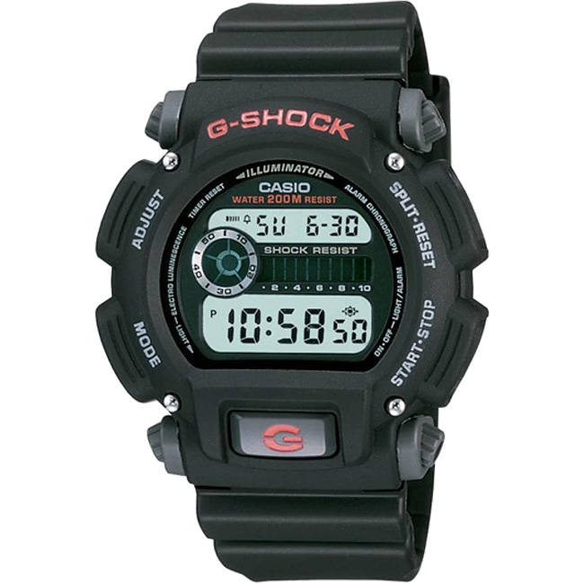 G-Shock Men's 200m Digital Wrist Watch, DW-9052