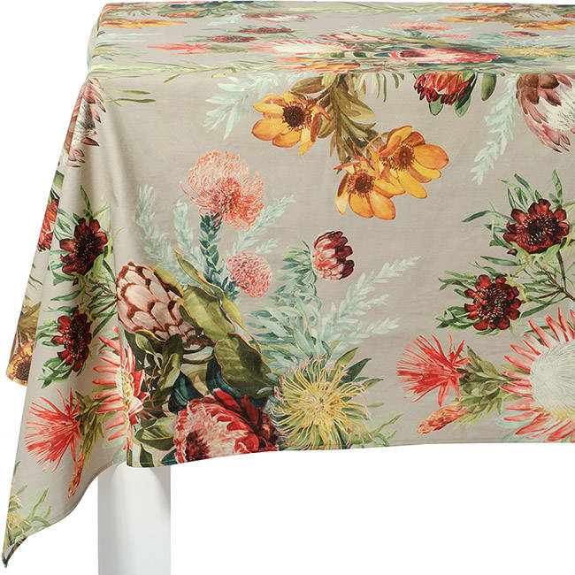 Botanica Fynbos Linen Rectangular Tablecloth
