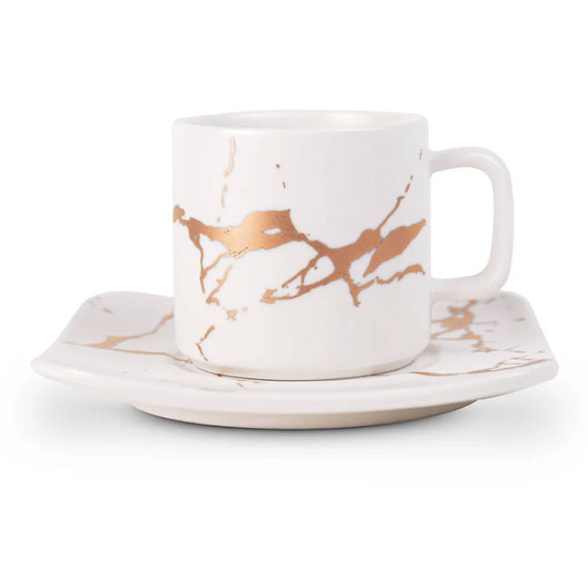 Kintsugi Espresso Cup And Saucer