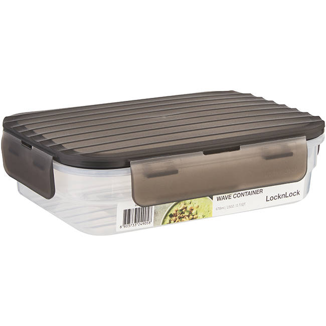 Wave Rectangular Storage Container