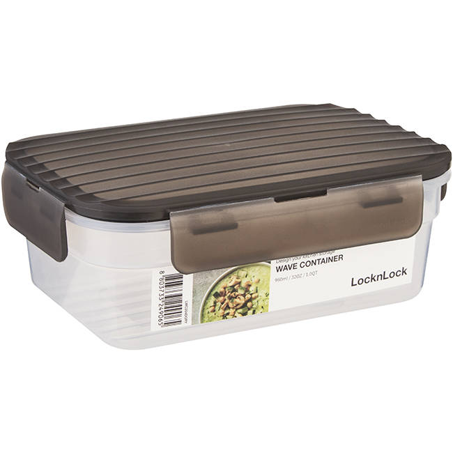 Wave Rectangular Storage Container