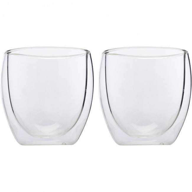 Blend 250ml Double Walled Glasses, Set Of 2