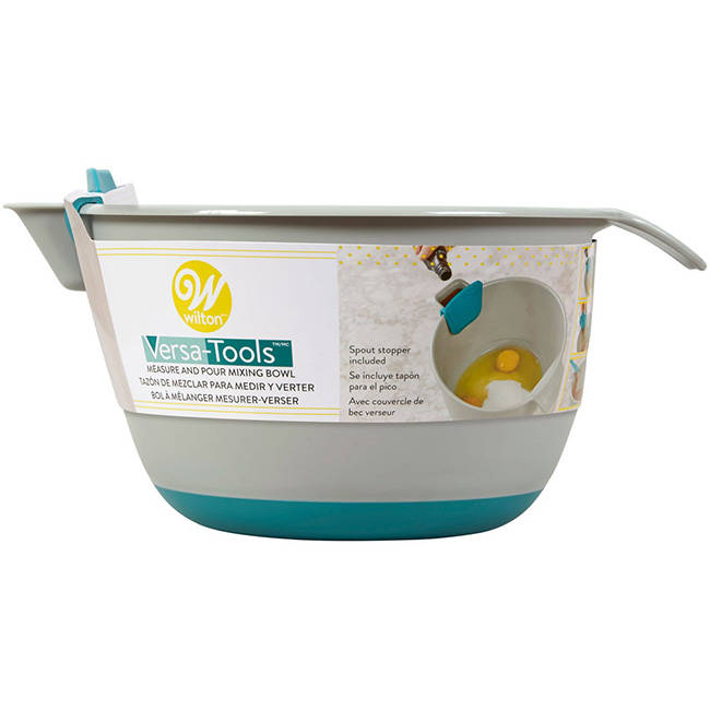 Versa-Tools Measure & Pour Mixing Bowl, 1.9L