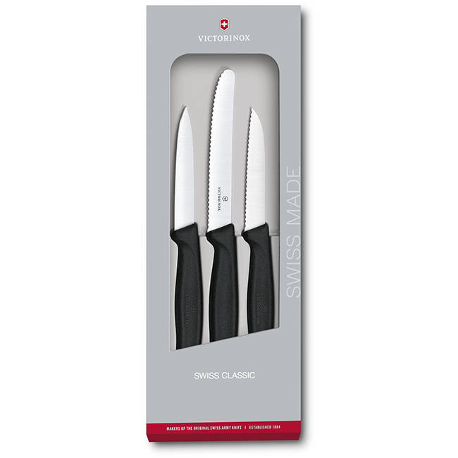 Swiss Classic Paring Knife Set, 3pc