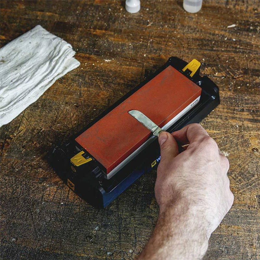 BenchTop Whetstone Knife Sharpener