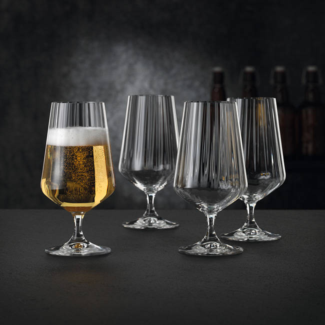 Celebration Beer Glasses, Set Of 4