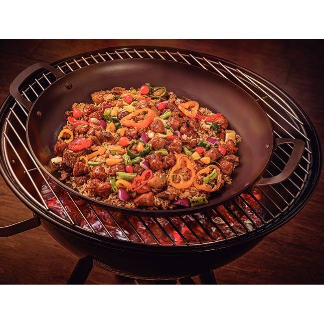 Barbeque Round Griddle Pan, 50cm