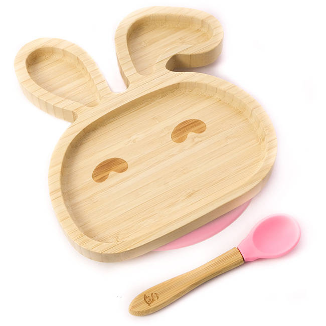 3 Division Children's Bunny Plate