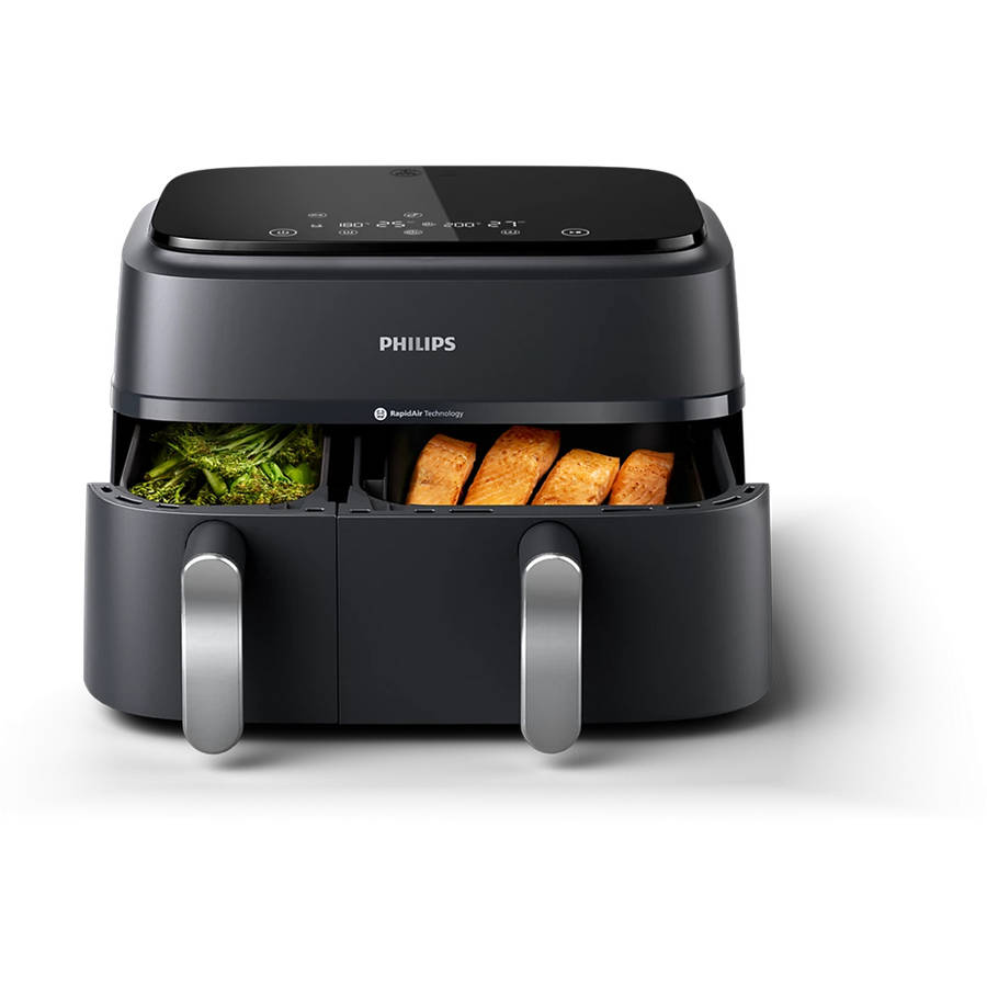 3000 Series Dual Basket Airfryer, 9L