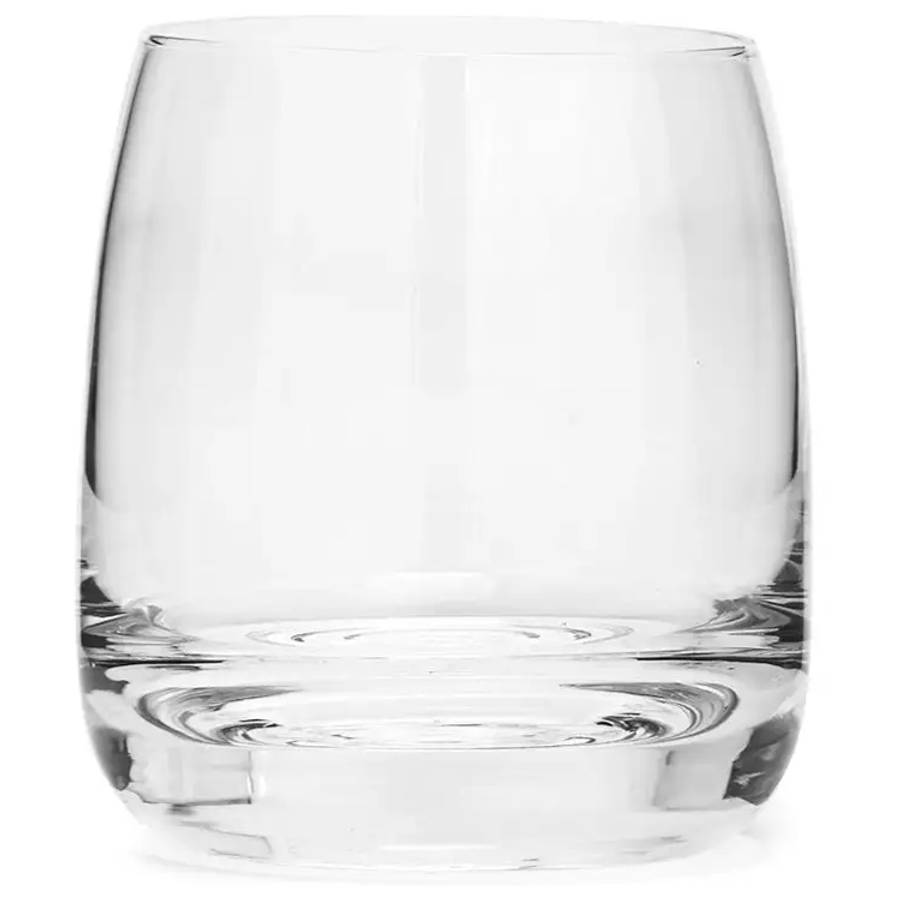 Set Of 4 Whiskey Glasses, Ripple