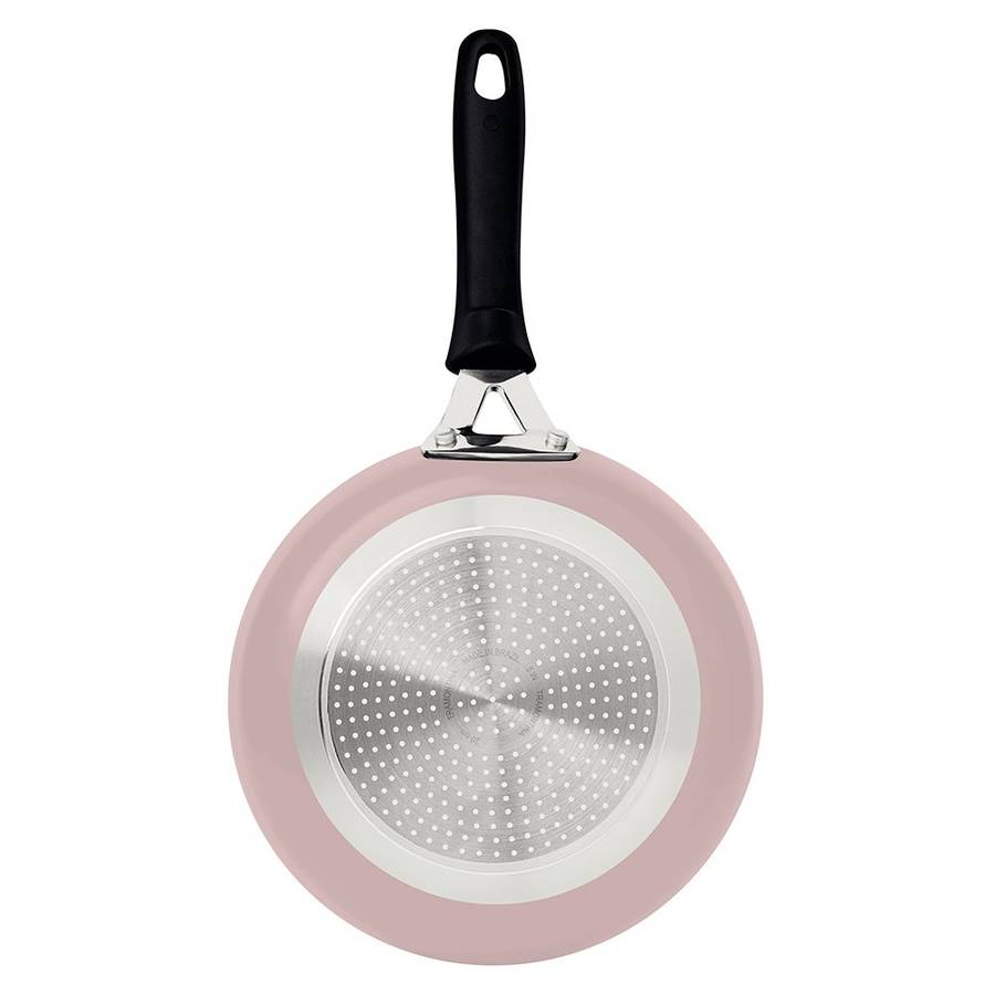 Tunis Truffle Pink Ceramic Frying Pan