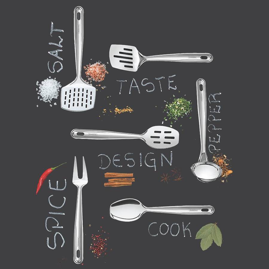 Extrata Stainless Steel Serving Spoon