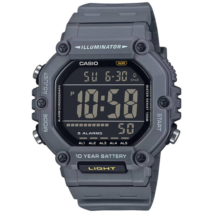 Standard Men's 100m Digital Wrist Watch, AE-1600H