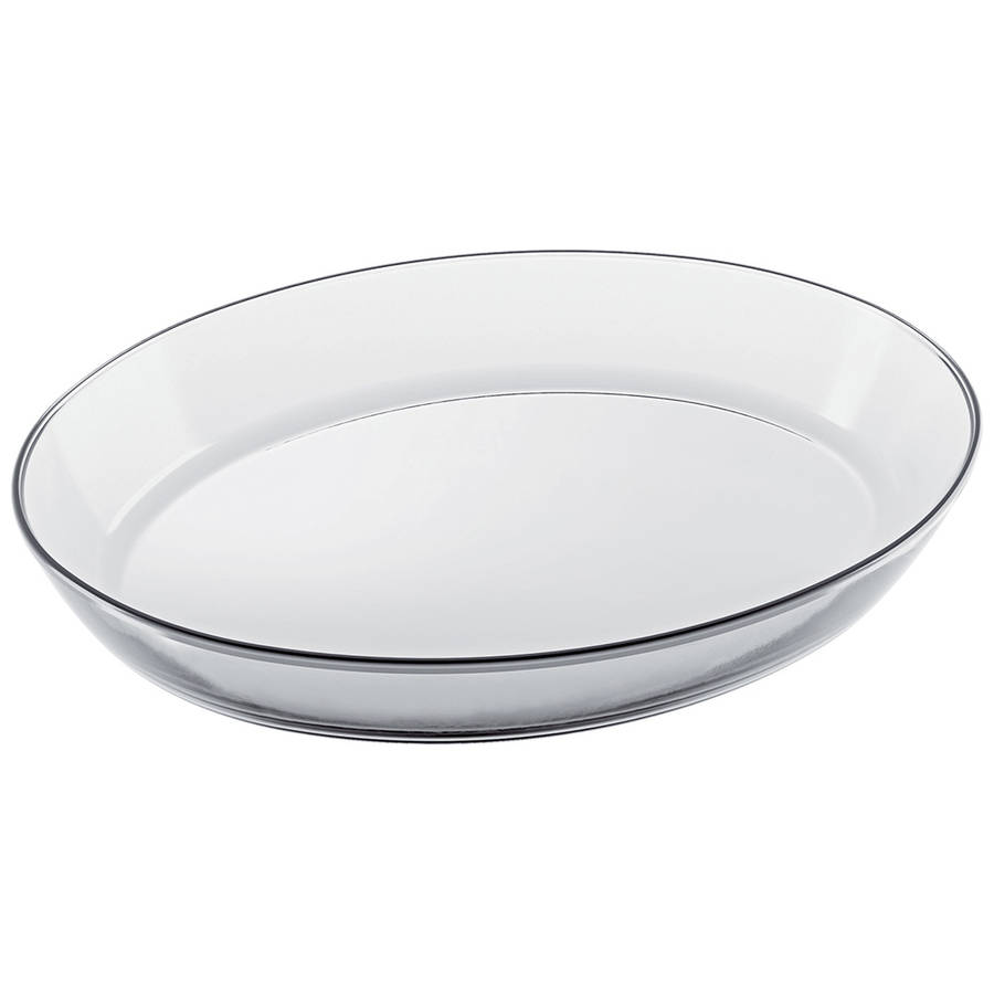 Glass Oval Roasting Dish, 2.4L