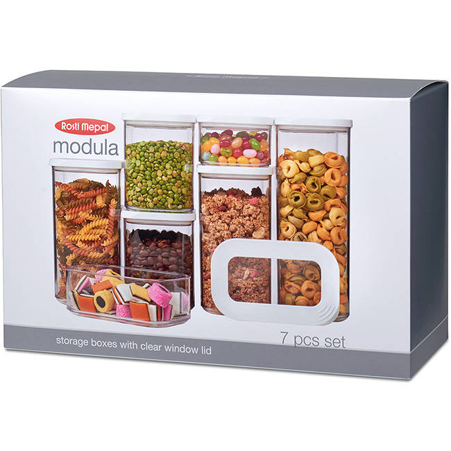 Modula Storage Box Starter Set, 7pc