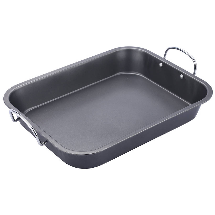 Non-Stick Roaster Pan With Rack, 37cm