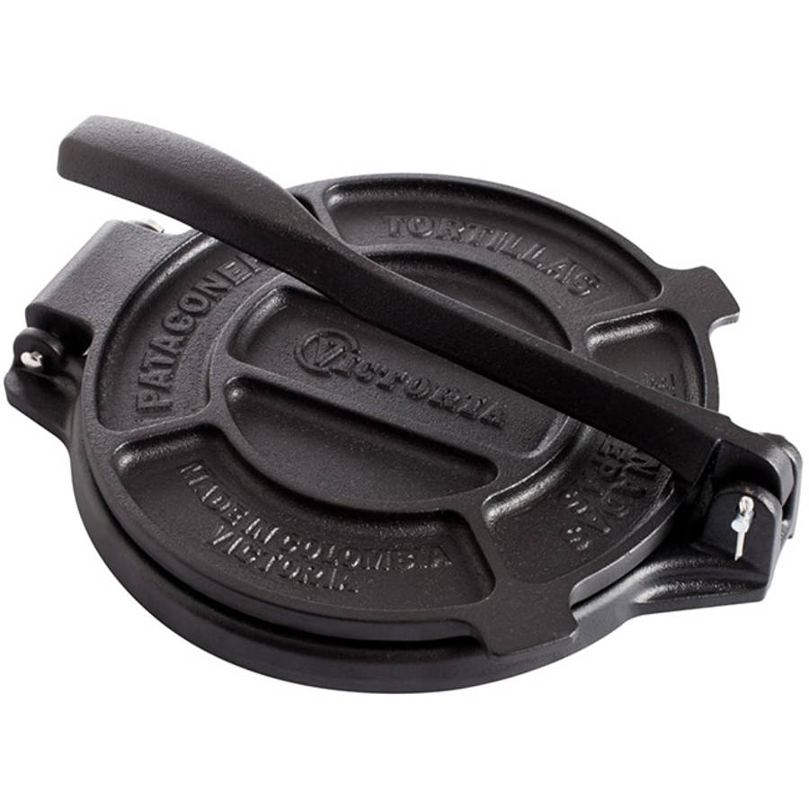 Seasoned Cast Iron Tortilla Press, 25cm