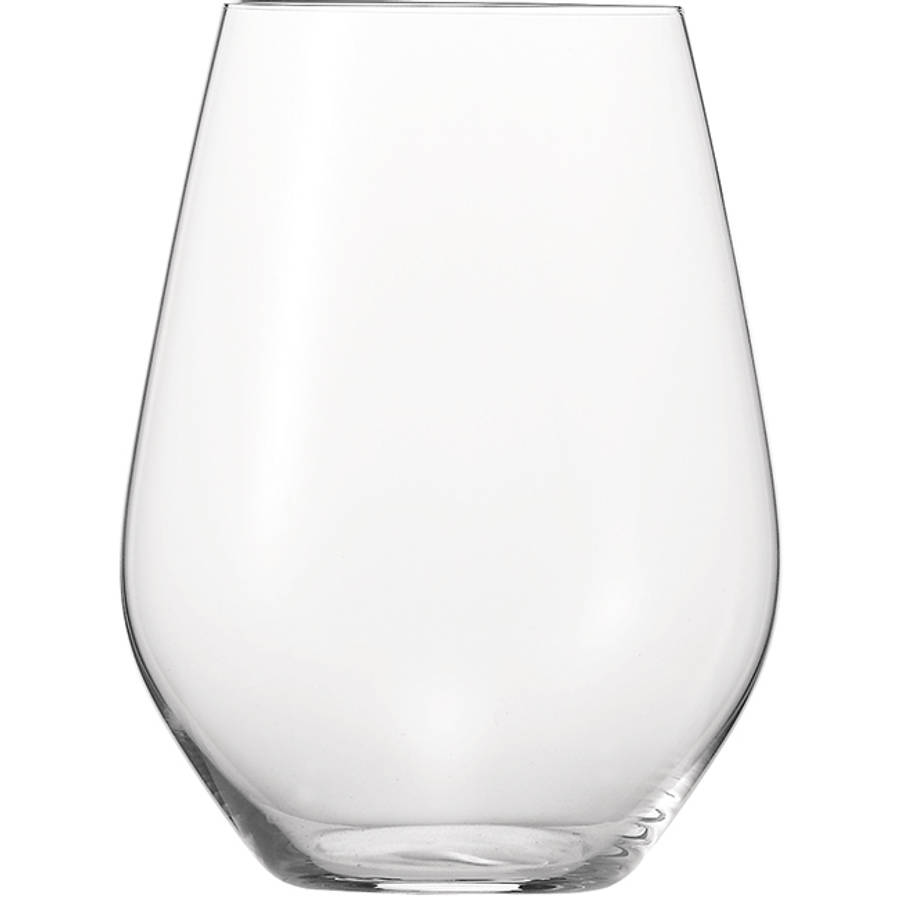 Authentis Casual Stemless Bordeaux Wine Glasses, Set of 4