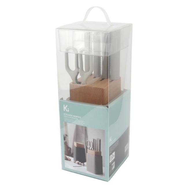 6pc Knife Block Set