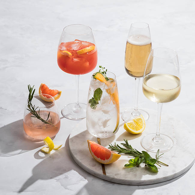 Classique 550ml Hiball Glasses, Set Of 4