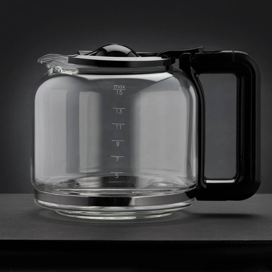 Stainless Steel Digital Filter Coffee Maker, 1.5L