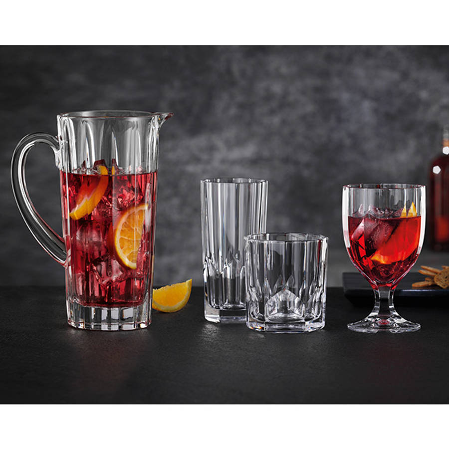 Aspen Lead-Free Crystal Pitcher, 1.1L