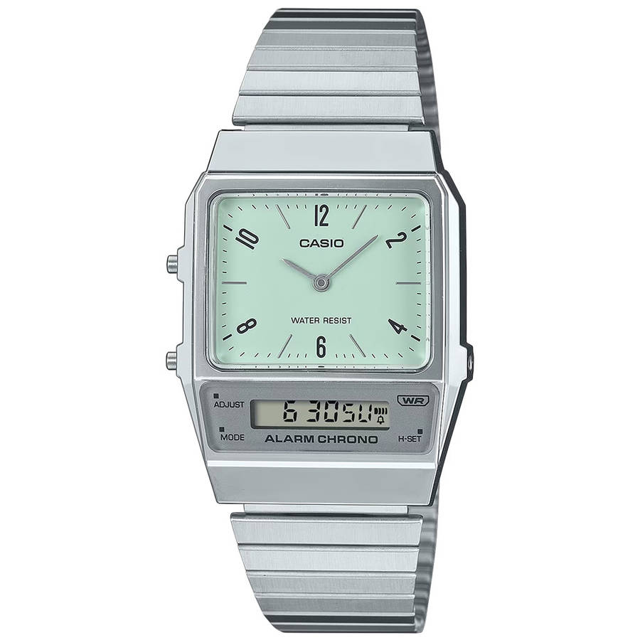 Retro AnaDigi Wrist Watch, AQ-800E-3ADF