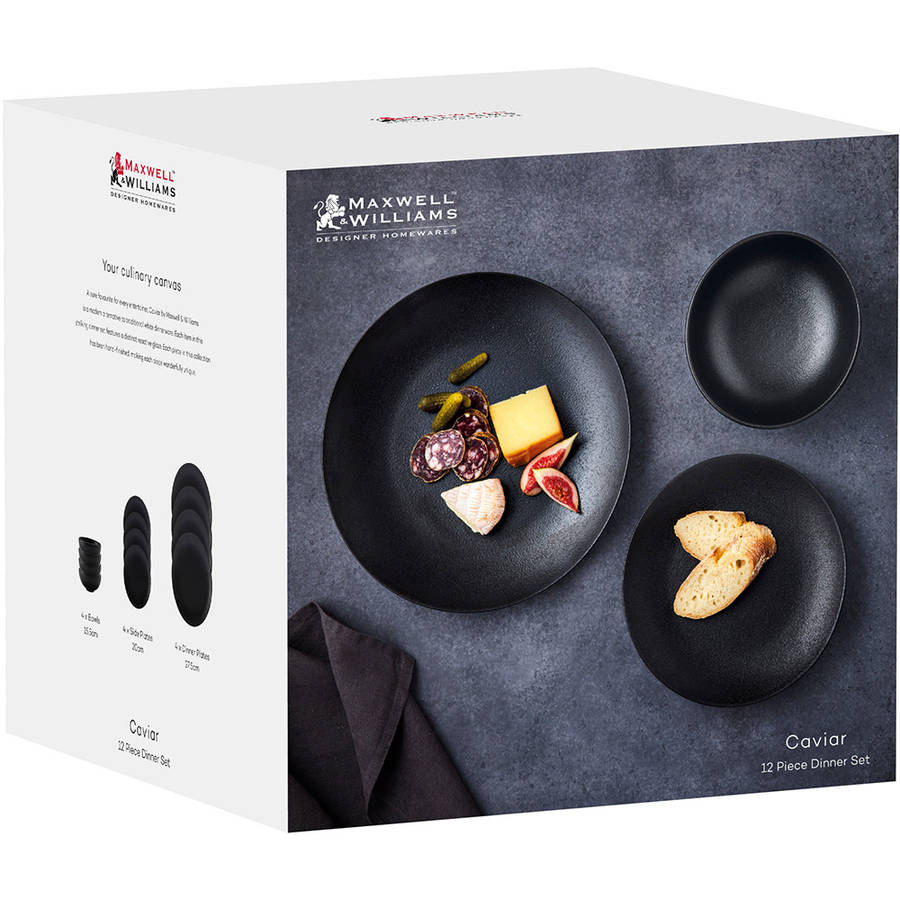 Caviar Dinner Set, 12pc