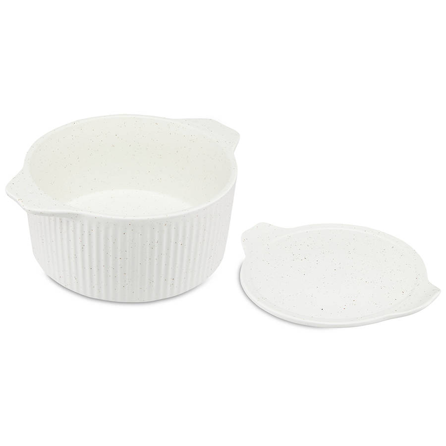 Speckle Round Casserole With Tray Lid, 3L