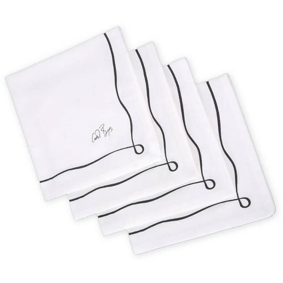 Well Framed Napkins, Set Of 4