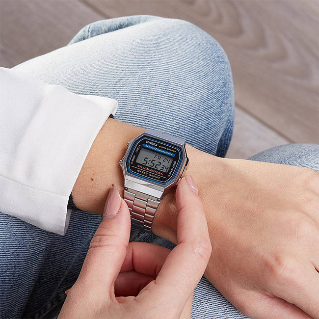 Retro Digital Wrist Watch, A168WA-1UWD