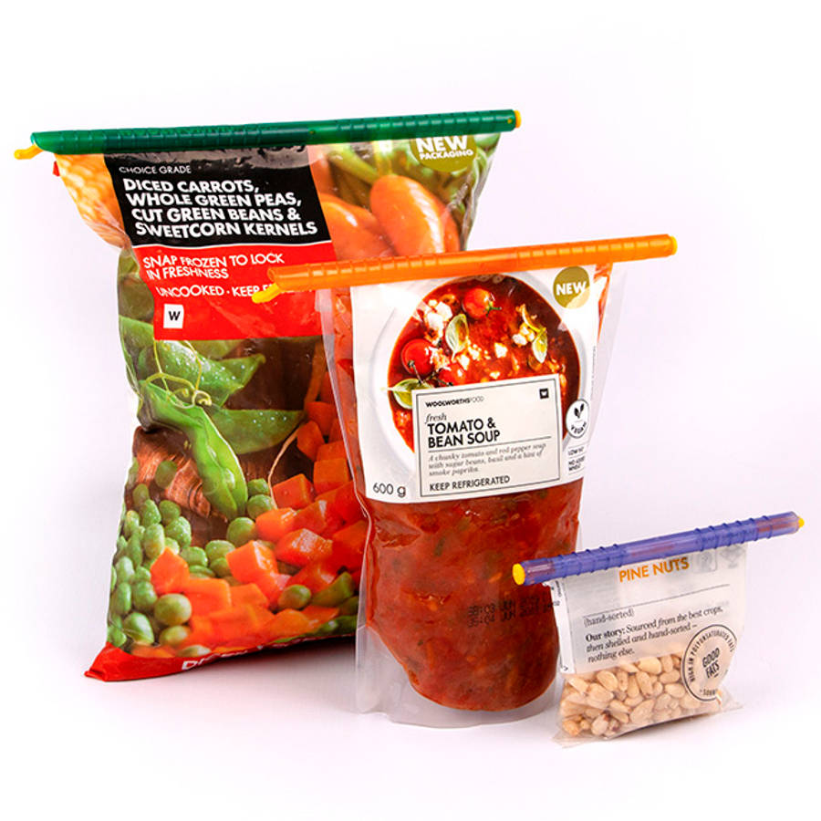 Eco Bag Sealers, Set Of 12