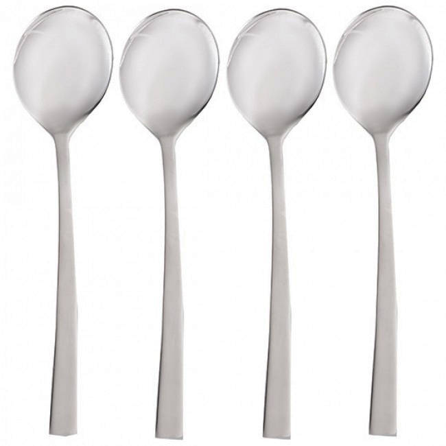 Newport Soup Spoon Set, Set Of 4