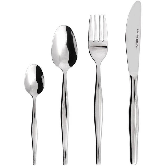 Slimline Cutlery Set, 24pc