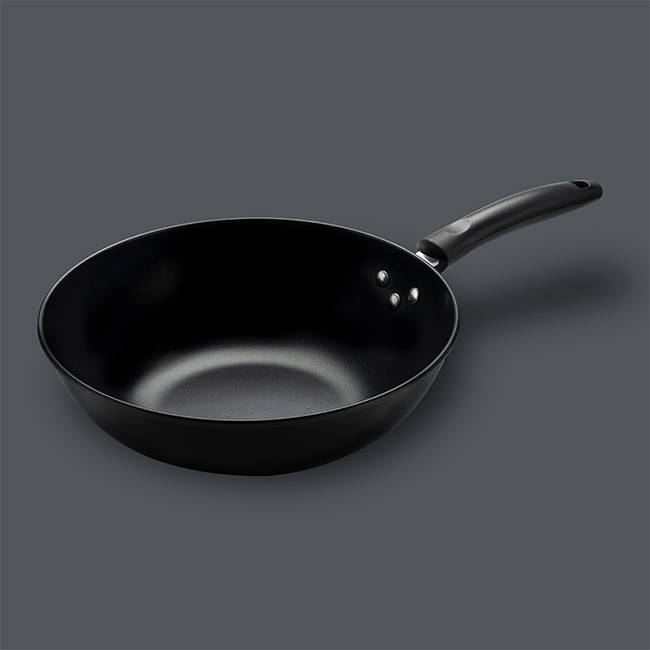 Non-Stick Carbon Steel Wok, 30cm