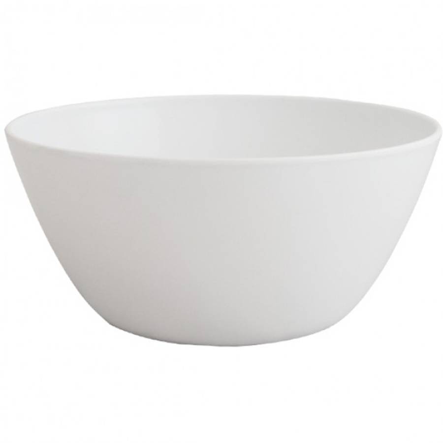 Melamine Dessert Bowl, White, 15cm