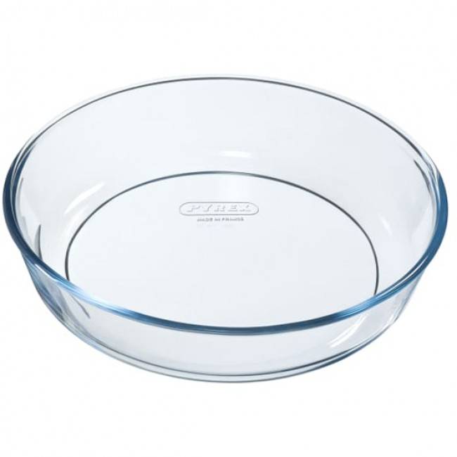 Bake & Enjoy Glass Cake Dish, 26cm