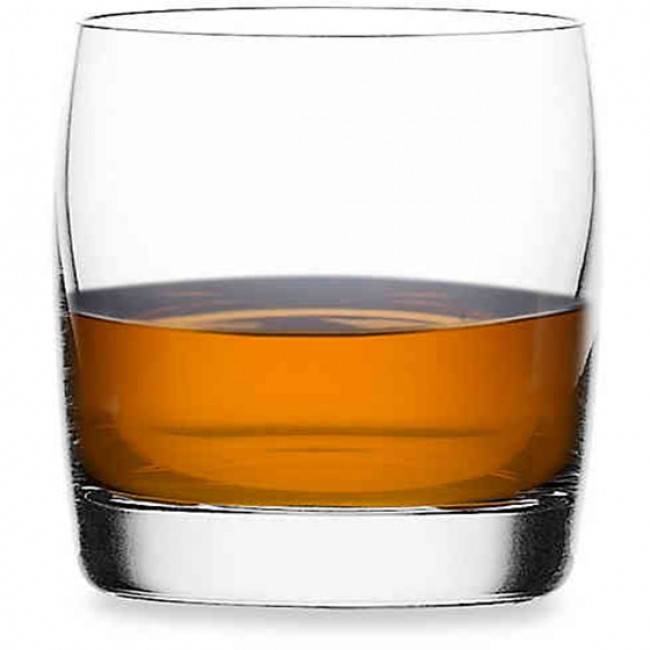 Vivendi Premium Lead-Free Crystal Whiskey Glasses, Set Of 4