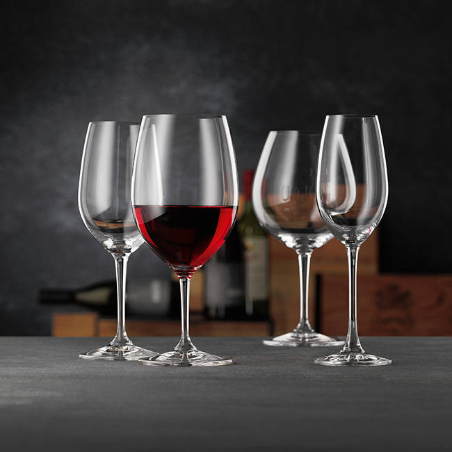 ViVino Bordeaux Wine Glasses, Set Of 4