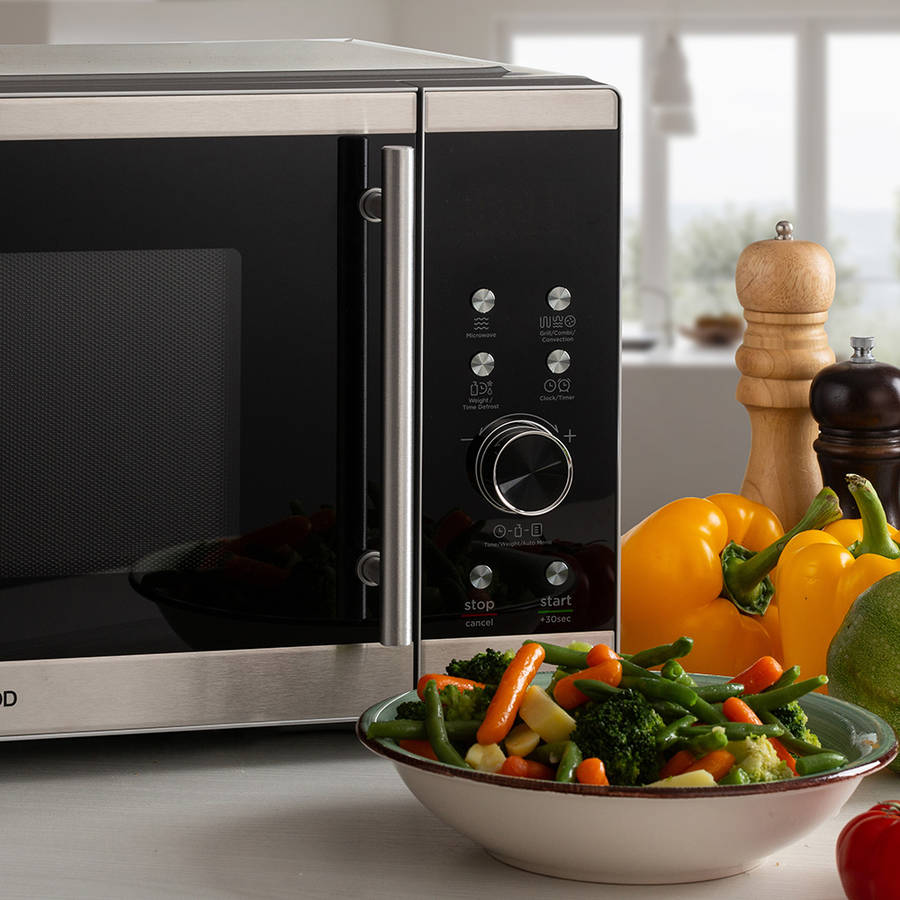 Combi Stainless Steel Microwave with Air Fry Function, 30L