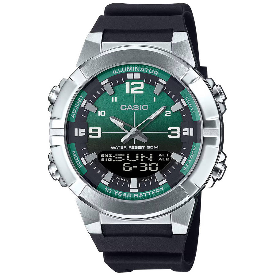 Standard Men's 50m World Time AnaDigi Wrist Watch, AMW-870A