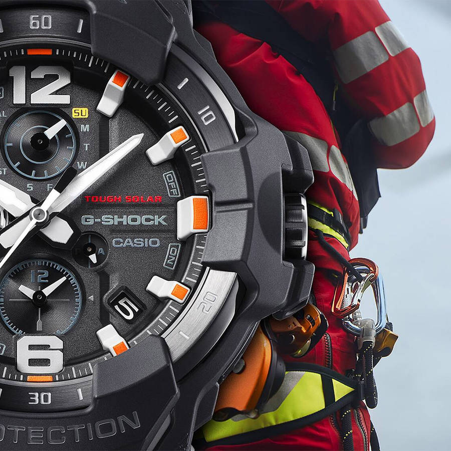 G-Shock Tough Solar 200m BT Wrist Watch, GR-B300EC-1ADR