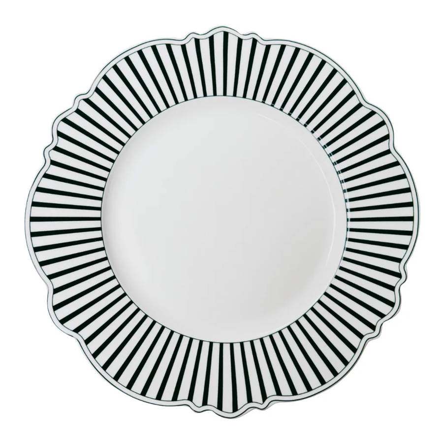 Ivory Noir Side Plates, Set of 4