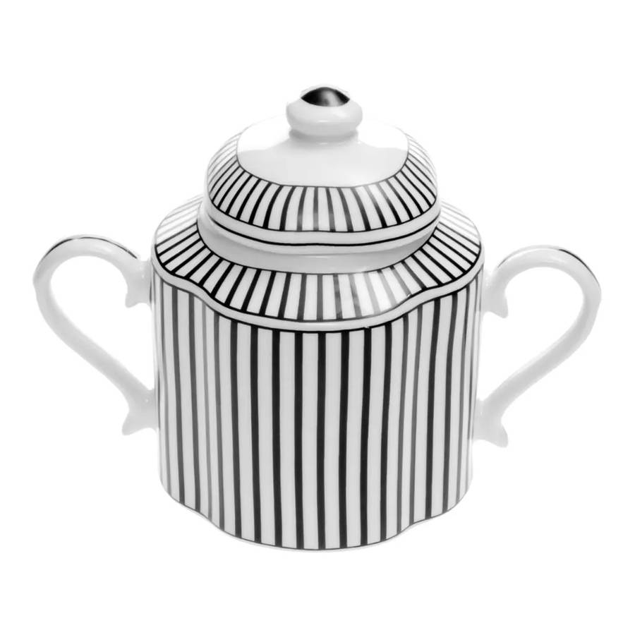 Ivory Noir Sugar Pot, 350ml