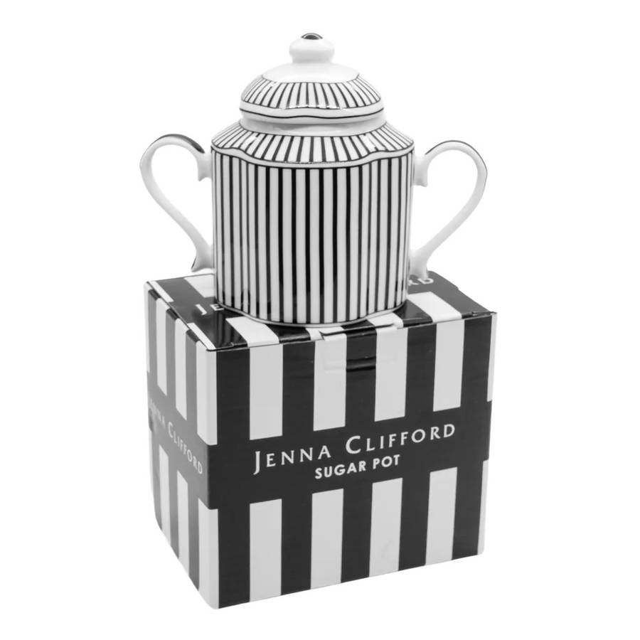 Ivory Noir Sugar Pot, 350ml