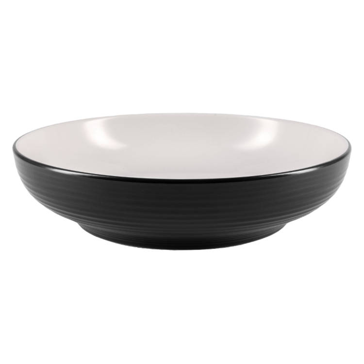 BlancNoir Pasta Bowl, 23cm