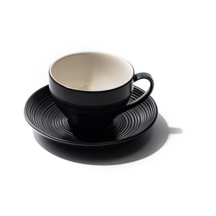 BlancNoir Cup and Saucer